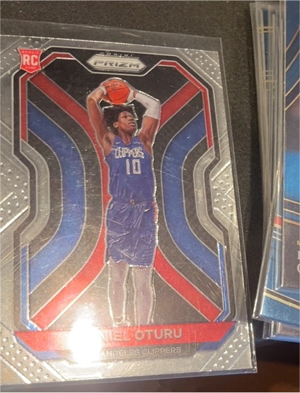 2020-21 Panini Prizm #279 Daniel Oturu — front