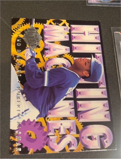 1994 Fleer Ultra Hitting Machines #6 Tony Gwynn — front