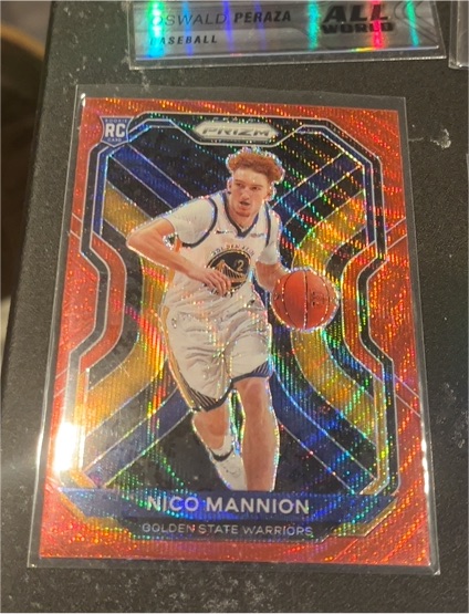 2020-21 Panini Prizm #293 Nico Mannion — front