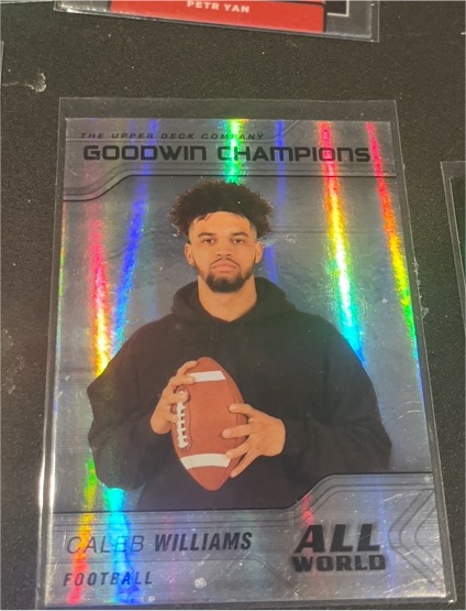 2023 Upper Deck Goodwin Champions #AW-10 Caleb Williams — front