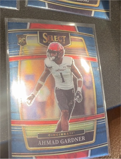 2022 Panini Select Draft Picks #54 Ahmad Gardner — front