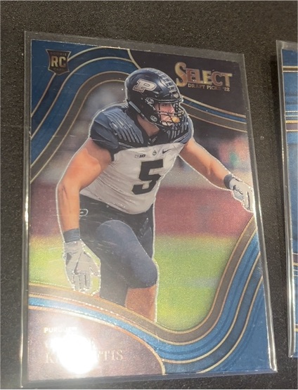 2022 Panini Select Draft Picks #123 George Karlaftis — front