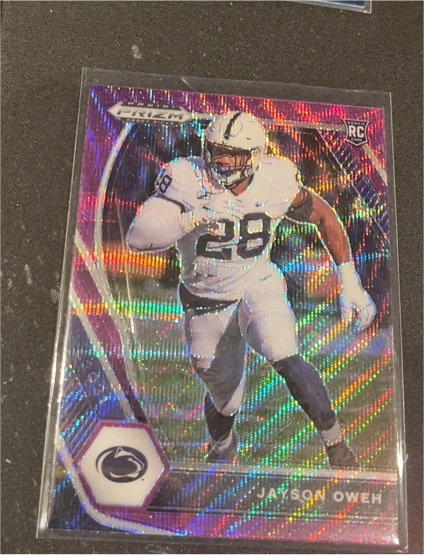 2021 Panini Prizm Draft Picks #154 Jayson Oweh — front