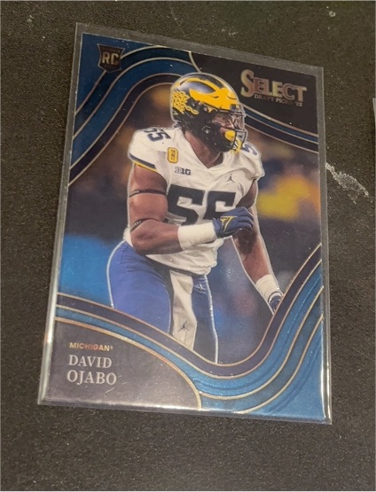 2022 Panini Select Draft Picks #194 David Ojabo — front