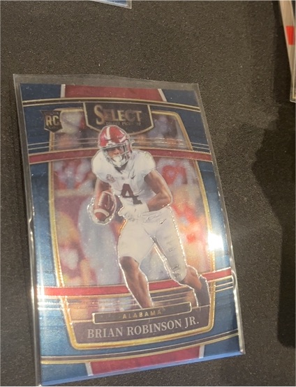 2022 Panini Select Draft Picks #84 Brian Robinson Jr. — front