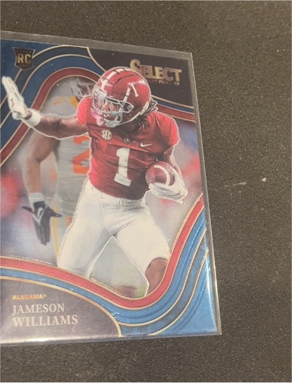 2022 Panini Select Draft Picks #195 Jameson Williams — front