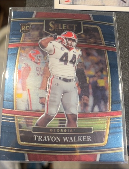 2022 Panini Select Draft Picks #86 Travon Walker — front