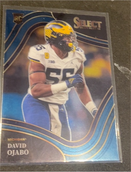 2022 Panini Select Draft Picks #194 David Ojabo — front