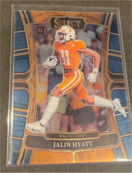 2023 Panini Select Draft Picks #8 Jalin Hyatt — front