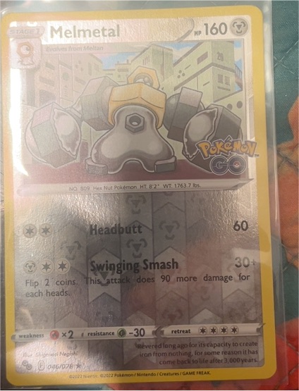 2022 Pokémon GO #046 Melmetal — front