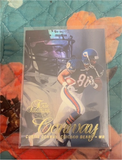 1997 Fleer Showcase #102 Curtis Conway — front