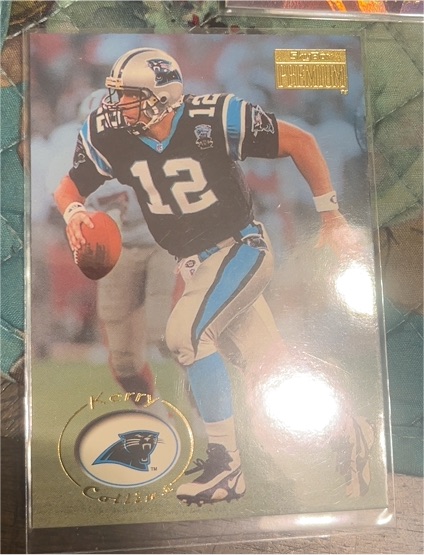 1996 SkyBox Premium #25 Kerry Collins — front