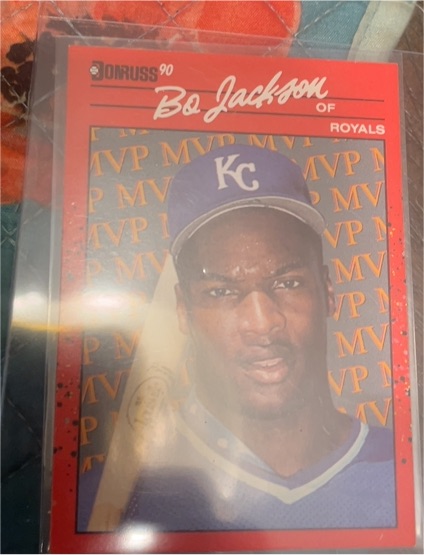 1990 Donruss #BC-1 Bo Jackson — front