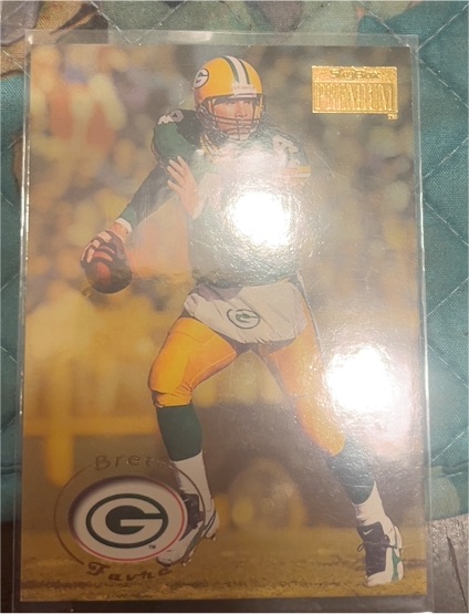 1996 Collector's Choice You Crash The Game Brett Favre — front
