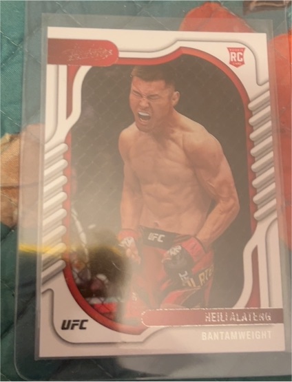 2023 Panini Chronicles UFC Absolute #123 Heili Alateng Rookie — front