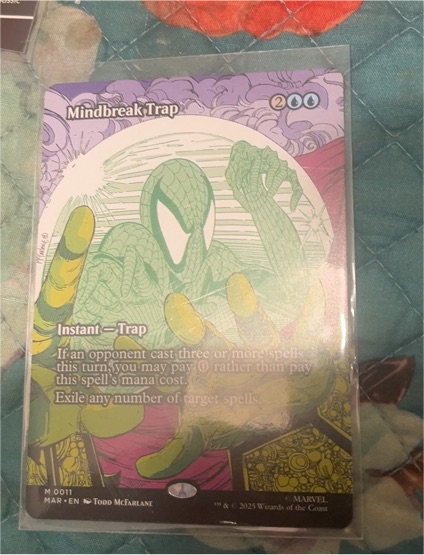 2025 MTG Marvel Spider-Man #M0011 Mindbreak Trap — front