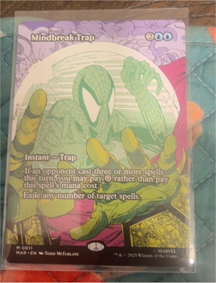 2023 Marvel Universe #0011 Mindbreak Trap — front