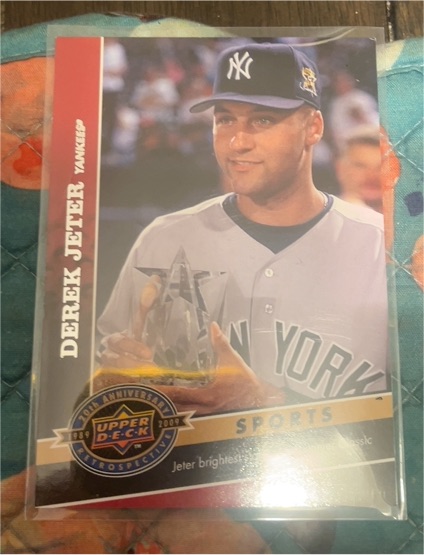2009 Upper Deck 20th Anniversary Retrospective #834 Derek Jeter — front