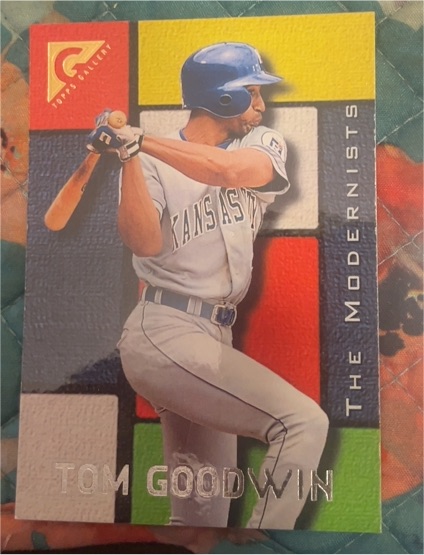 1996 Topps Gallery #118 Tom Goodwin — front