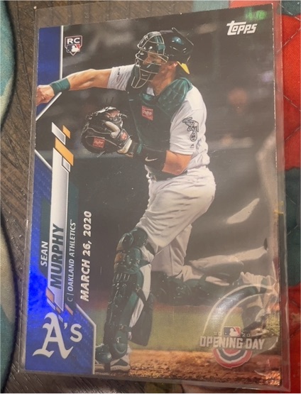 2020 Topps Opening Day #26 Sean Murphy — front