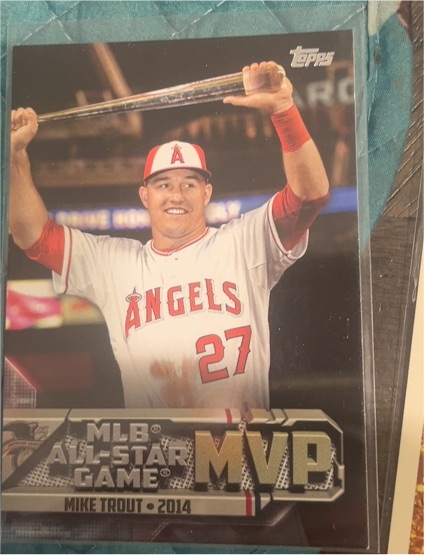 2017 Topps All-Star Game MVP #ASM-23 Mike Trout — front