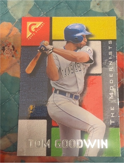 1996 Topps Gallery #118 Tom Goodwin — front