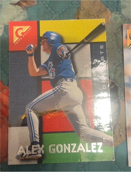 1996 Topps Gallery #D-1 Alex Gonzalez — front