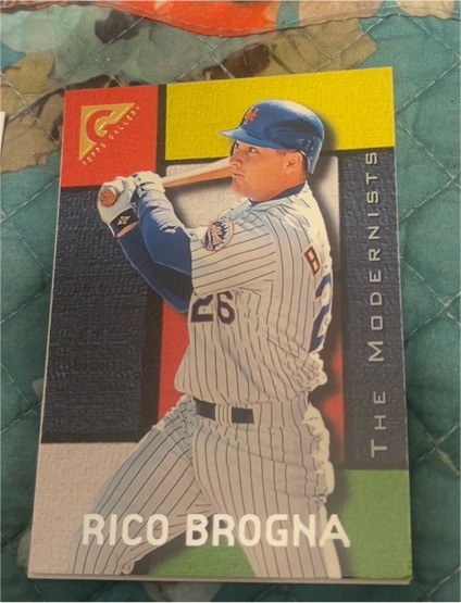 1996 Topps Gallery #122 Rico Brogna — front