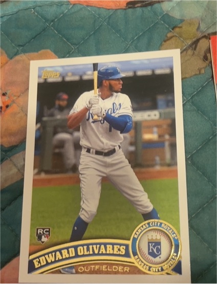 2021 Topps Archives #251 Edward Olivares — front