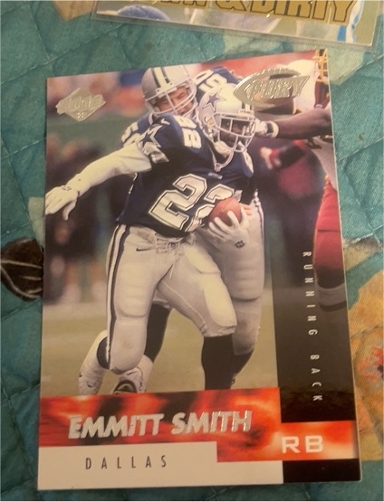 1999 Upper Deck Collector's Edge Fury #126 Emmitt Smith — front