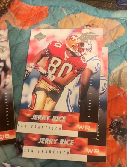 1999 Collector's Edge Fury #113 Jerry Rice — front