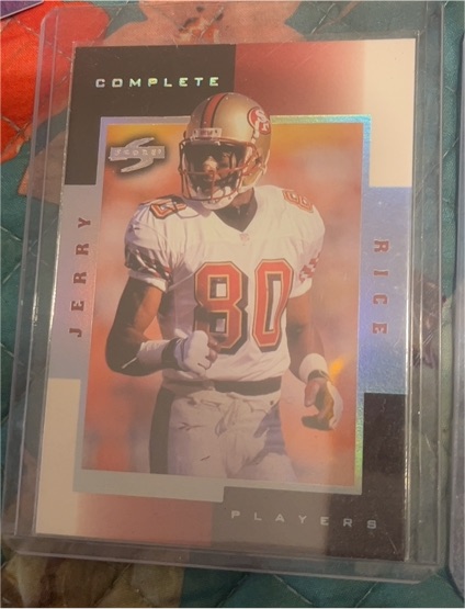 1998 Score #10A Jerry Rice Complete Players — front
