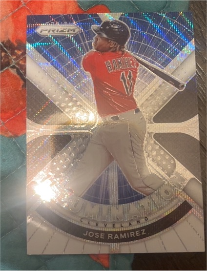 2021 Panini Prizm Illumination #IL-15 Jose Ramirez — front