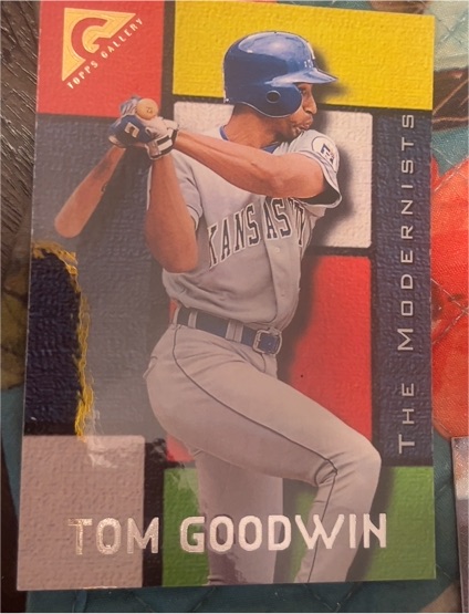 1996 Topps Gallery #118 Tom Goodwin — front