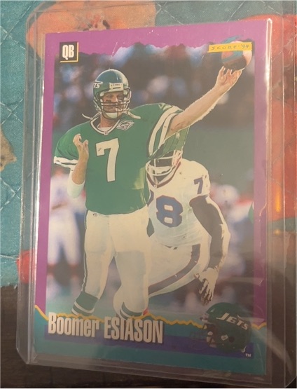 1994 Score #44 Boomer Esiason — front
