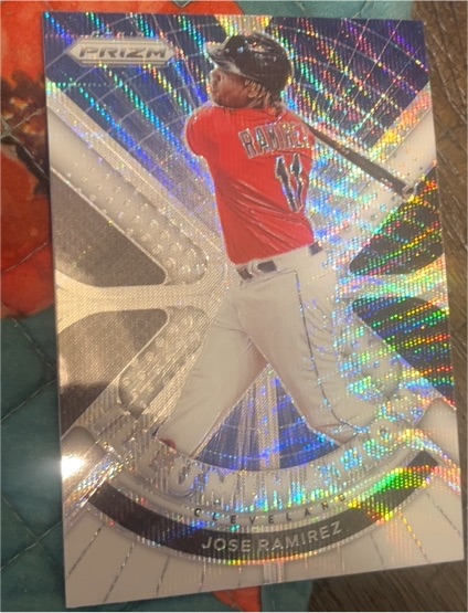 2021 Panini Prizm #IL-8 Jose Ramirez — front