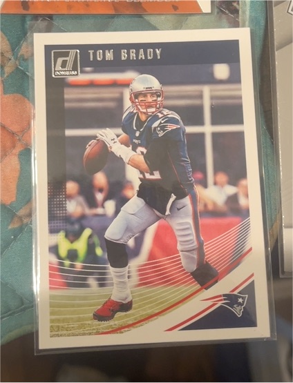 2018 Donruss #183 Tom Brady — front