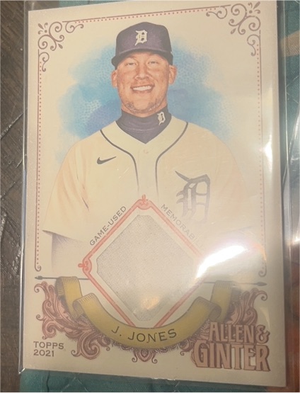 2021 Topps Allen & Ginter #AGA-JJ J. Jones — front