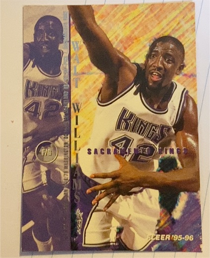 1995-96 Fleer #165 Walt Williams — front