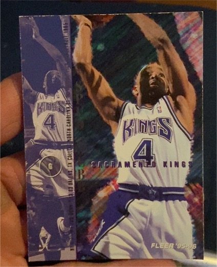 1995-96 Fleer #164 Spud Webb — front