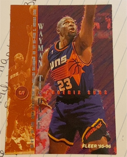 1995-96 Fleer #149 Wayman Tisdale — front