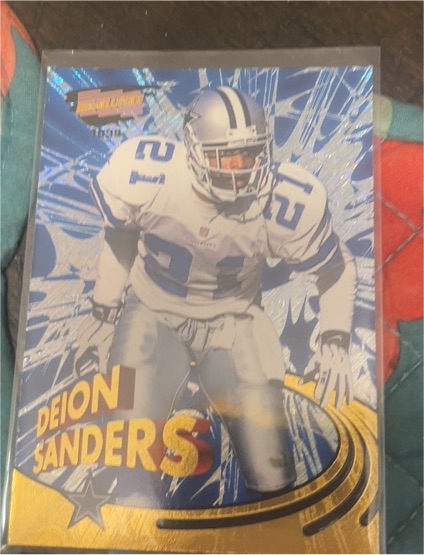 1999 Pacific Revolution #51 Deion Sanders — front