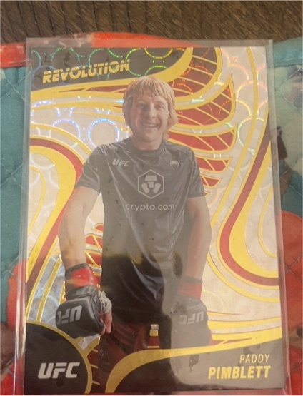 2023 Panini Chronicles UFC Revolution #6 Paddy Pimblett — front