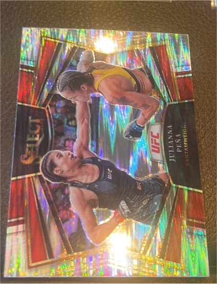 2023 Panini Select UFC #3 Julianna Pena — front