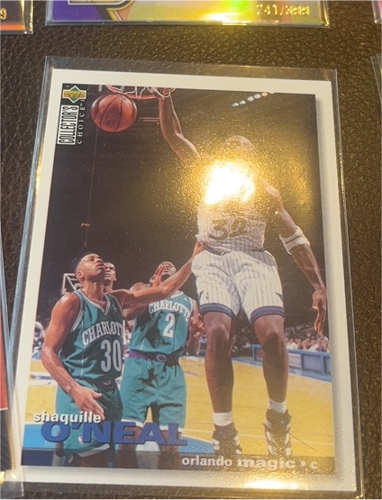 1995-96 Upper Deck Collector's Choice #286 Shaquille O'Neal — front