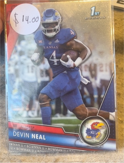 2023 Bowman University #58 Devin Neal — front