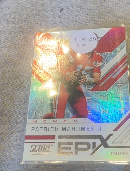 2021 Score Epix Patrick Mahomes II — front