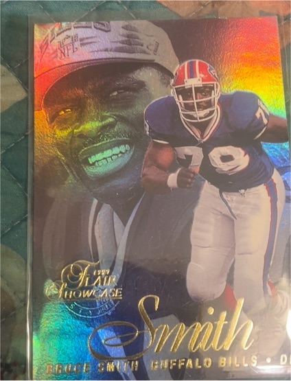 1997 Flair Showcase Row 2 #Bruce Smith — front