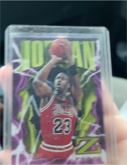 1996 Skybox Z-Force #11 Michael Jordan — front