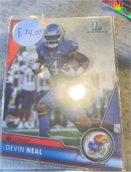 2023 Bowman University #58 Devin Neal — front